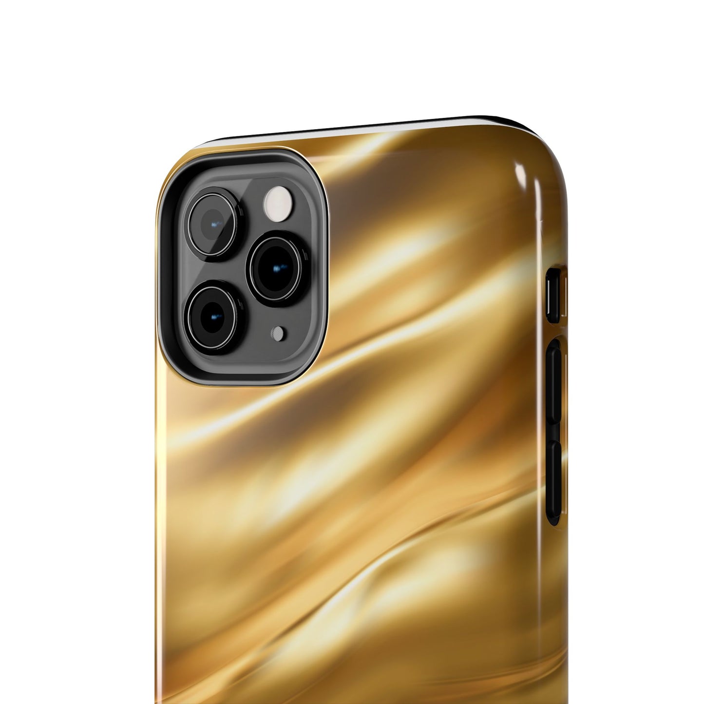 Luxurious Gold Phone Case, Tough Phone Cover, Premium Cell Phone Protector, Stylish Phone Accessory, Gift for Her
