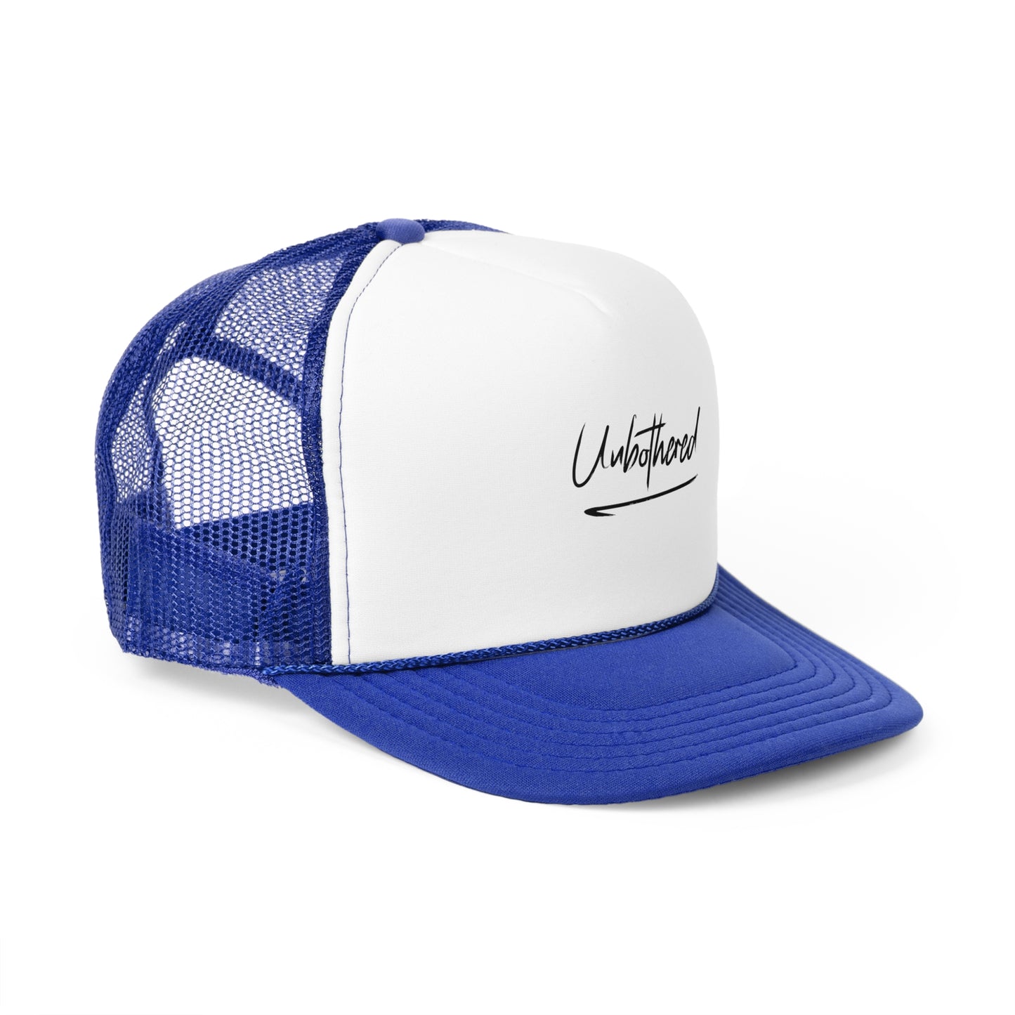 Unbothered Trucker Cap | Stylish Casual Headwear for Relaxed Vibes, Perfect for Outdoor Activities and Gift Giving