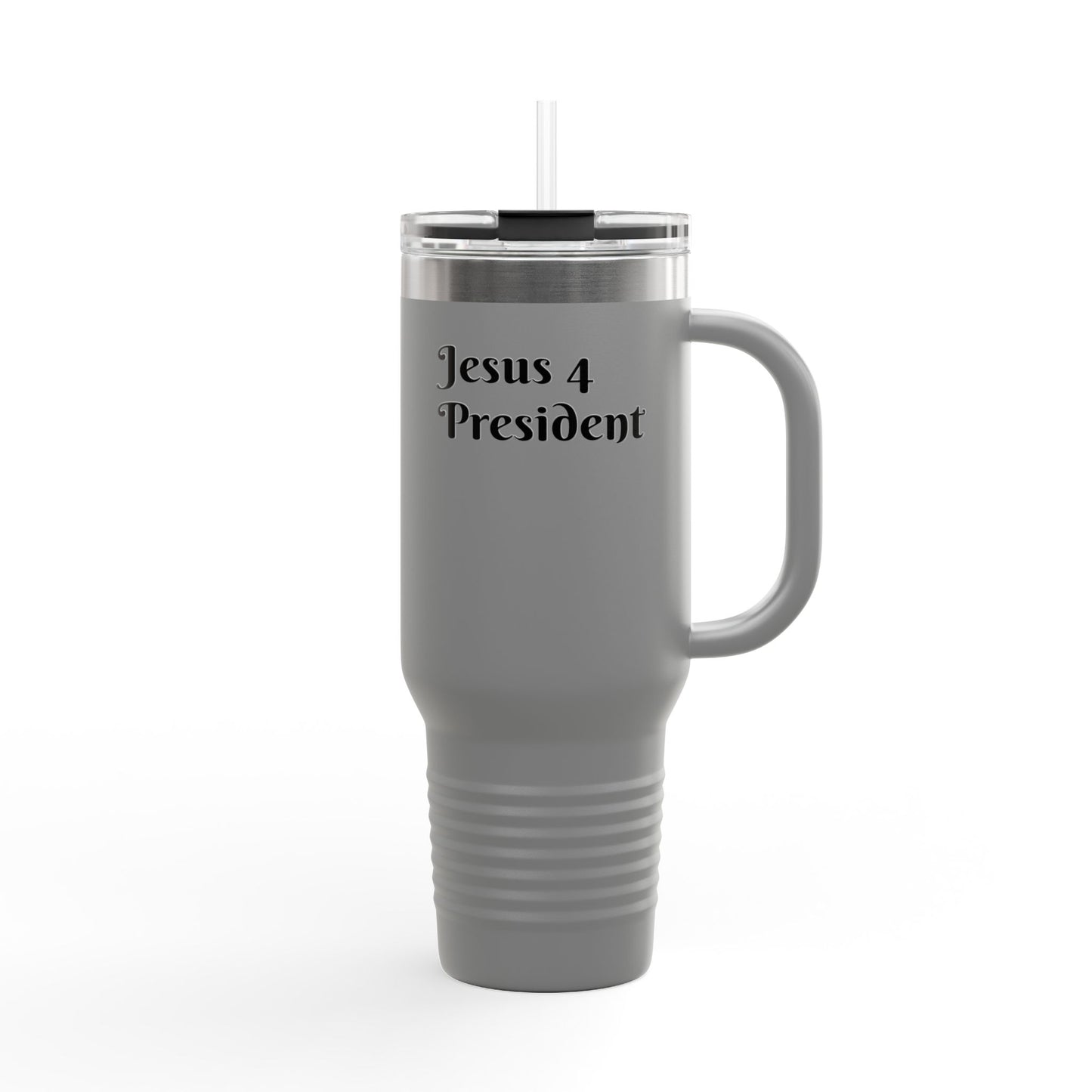 Jesus 4 President Insulated Travel Mug - 40oz, Motivational Travel Tumbler, Gift for Faithful Friends, Election Season Coffee Cup, [...]