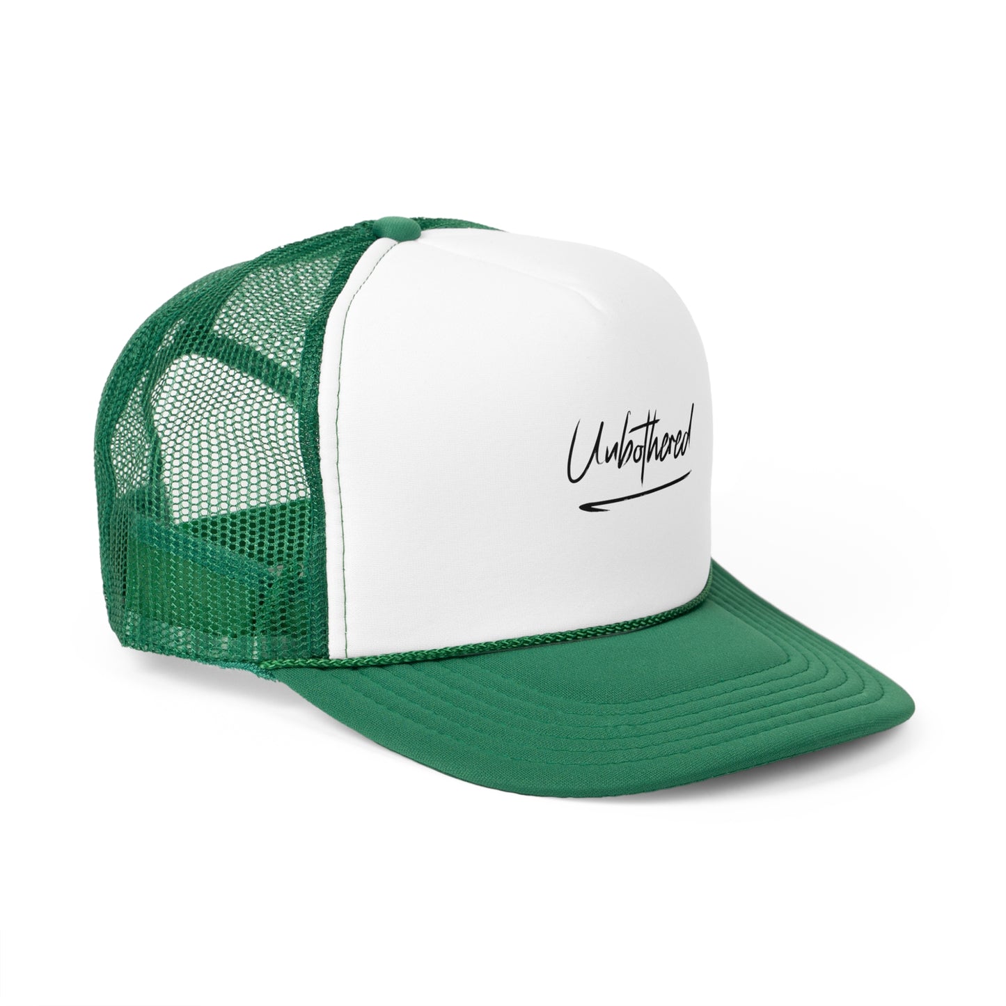 Unbothered Trucker Cap | Stylish Casual Headwear for Relaxed Vibes, Perfect for Outdoor Activities and Gift Giving