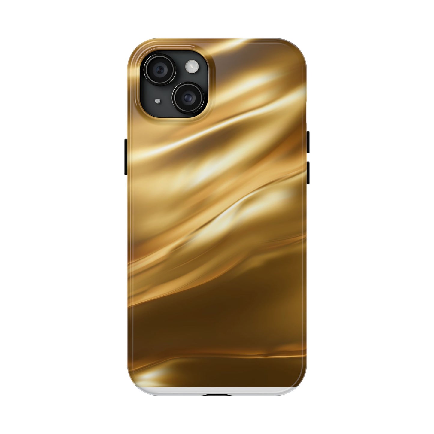 Luxurious Gold Phone Case, Tough Phone Cover, Premium Cell Phone Protector, Stylish Phone Accessory, Gift for Her