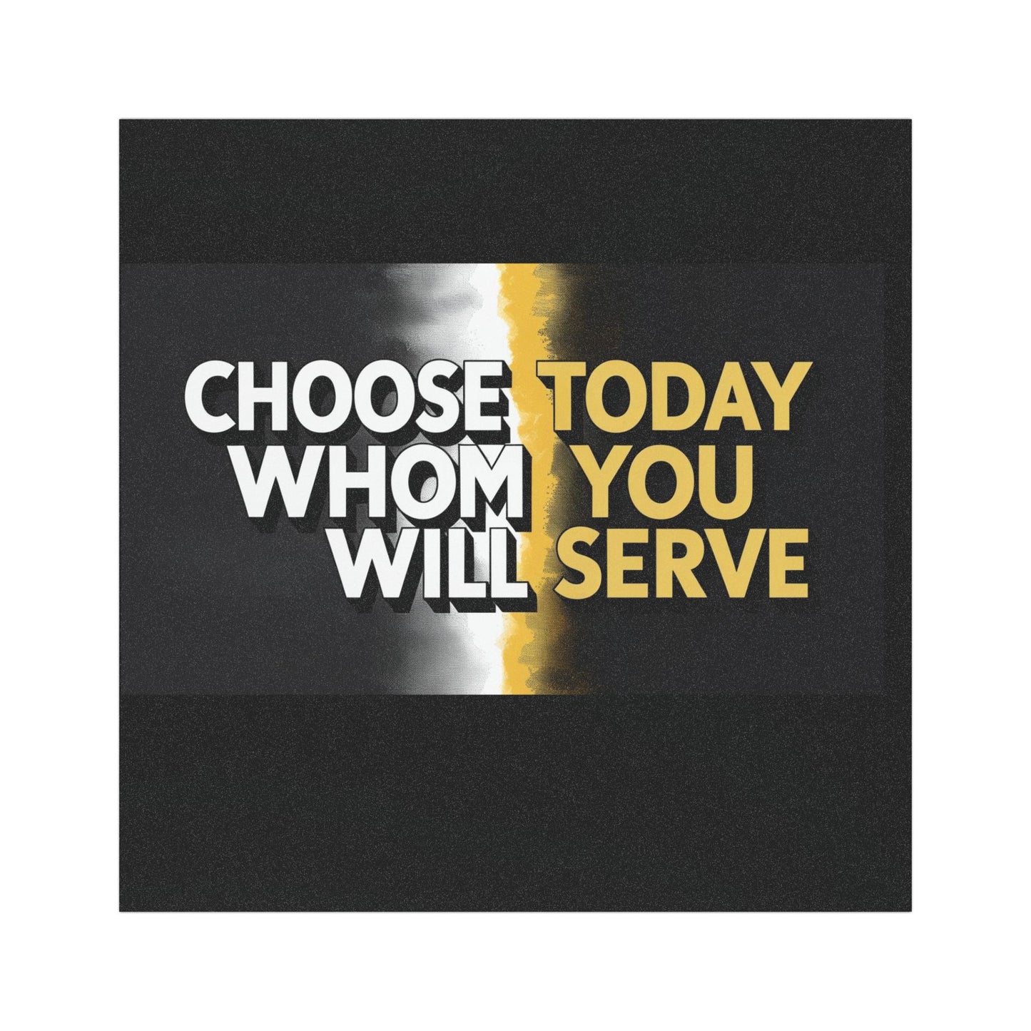 Inspiring Car Magnets: Choose Whom You Will Serve, Faith Decor, Inspirational Gifts, Auto Accessories, Motivational Statement