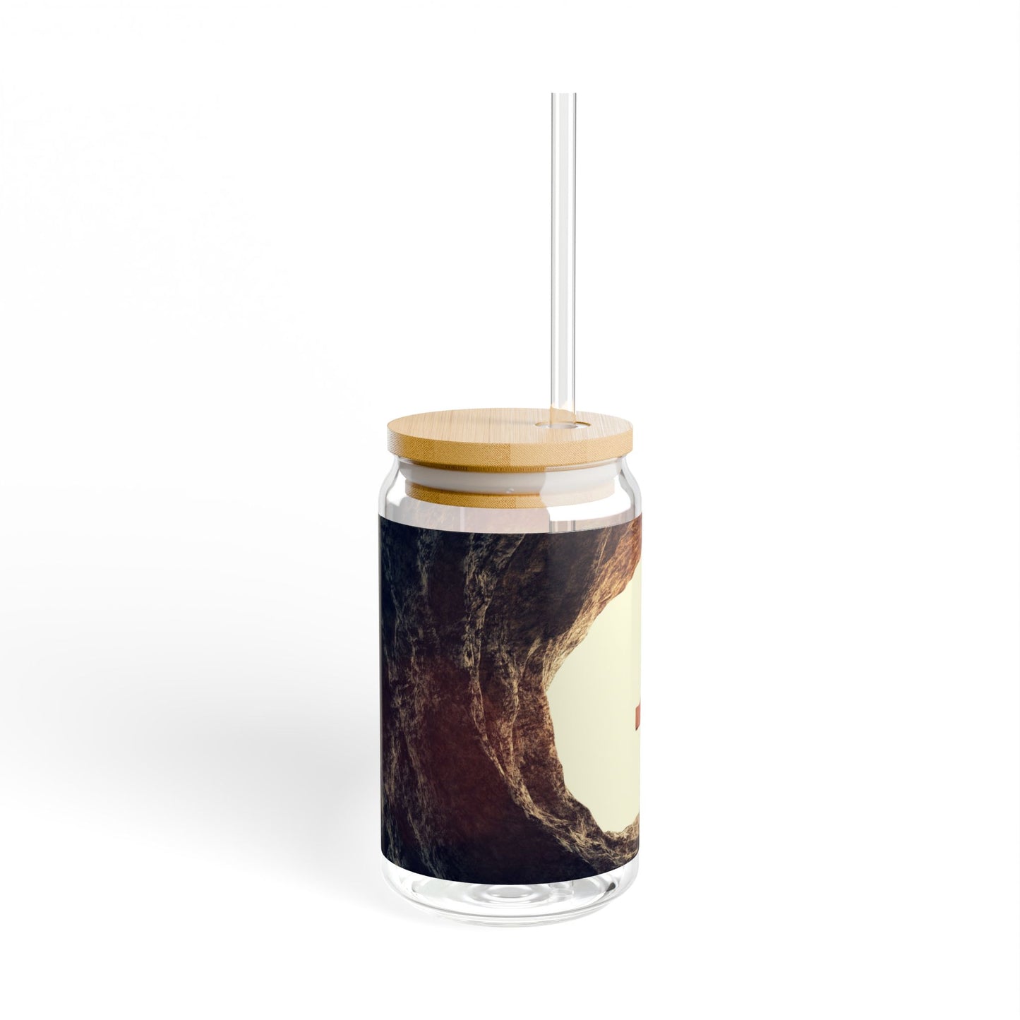 Faith-Inspired Sipper Glass, 16oz with Cross Design - Eco-Friendly Drinkware for Daily Inspiration, Christian Gifts, Church Events, [...]