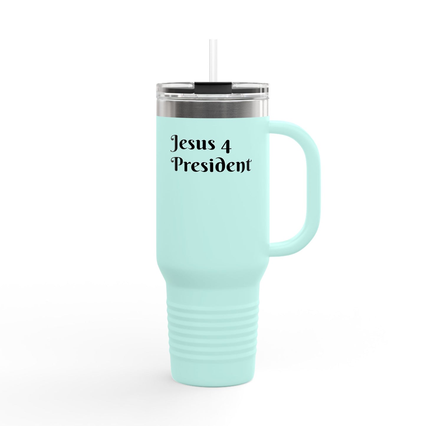 Jesus 4 President Insulated Travel Mug - 40oz, Motivational Travel Tumbler, Gift for Faithful Friends, Election Season Coffee Cup, [...]